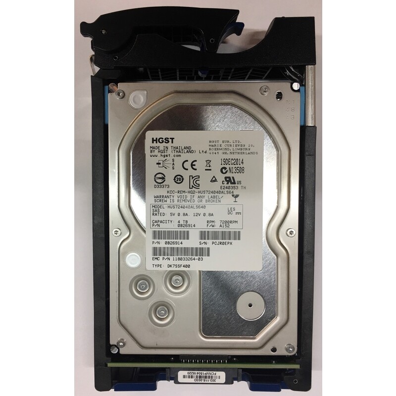 118033264-03 - EMC 4TB 7200 RPM SAS 3.5