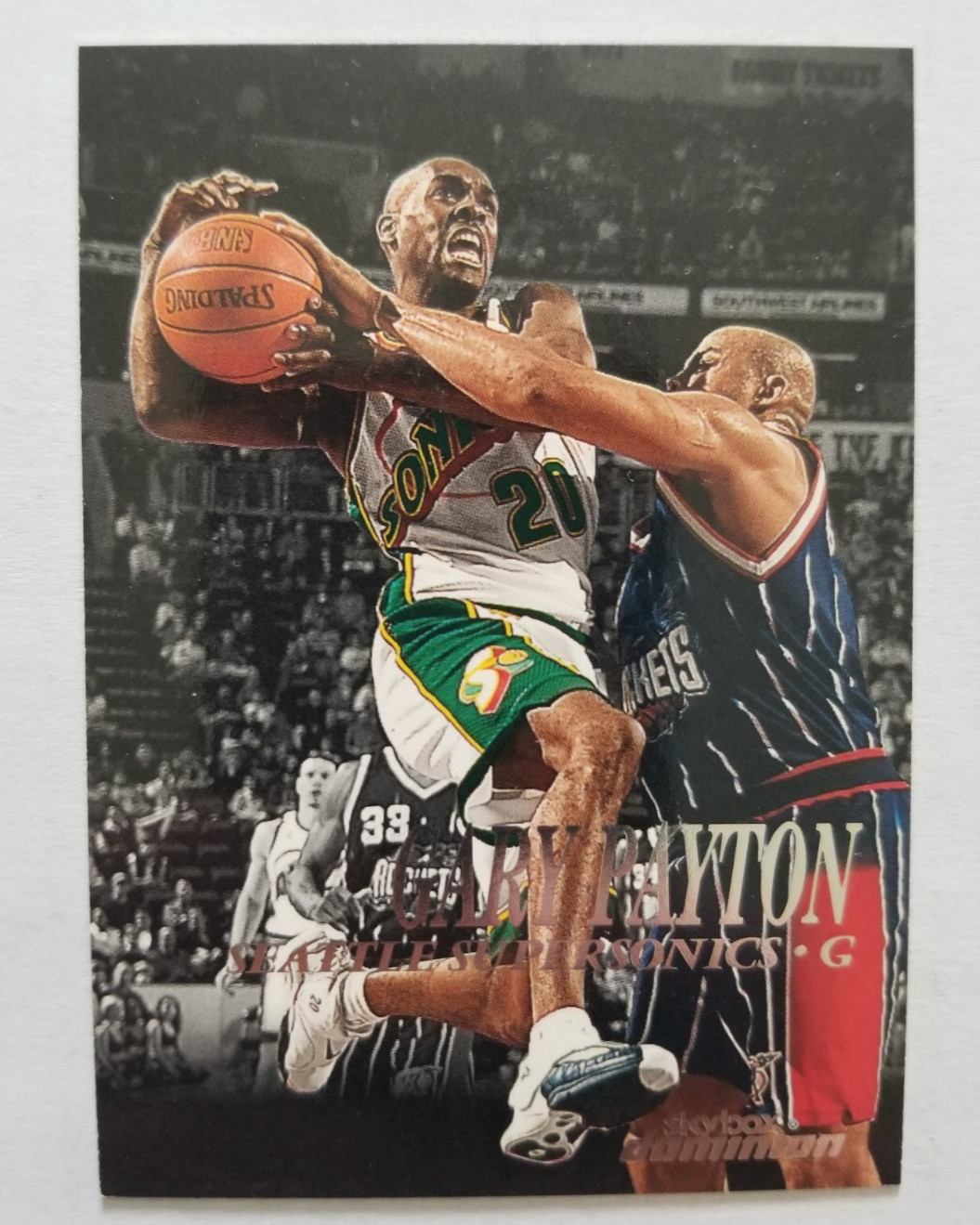 Gary Payton 1999-00 Skybox Dominion #125 Seattle Supersonics