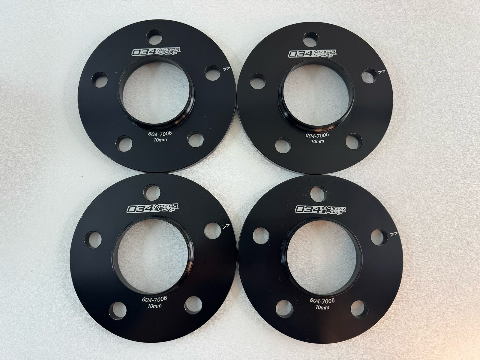 034 Motorsport Dynamic+ 10mm Front & Rear Wheel Spacers for Audi 34-604-7006