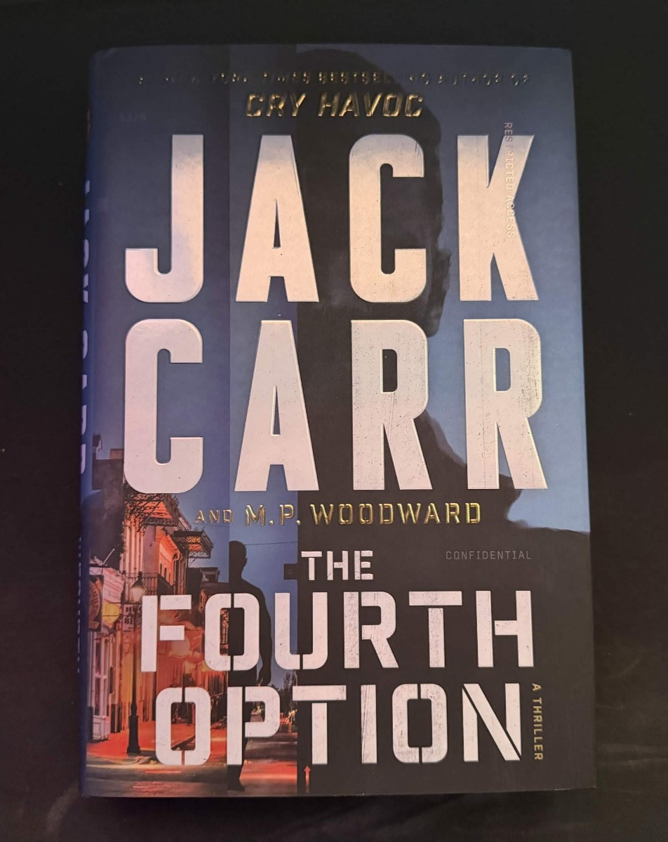 The Fourth Option Jack Carr SIGNED 1st Edition 1st Printing Hardcover 2026 The Fourth Option Jack Carr SIGNED 1st Edition 1st Printing Hardcover 2026