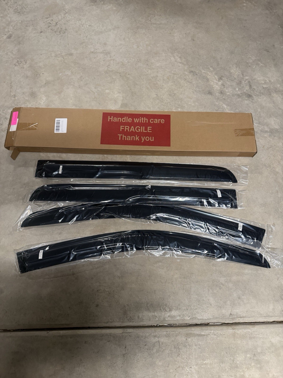 Ig Window Visor For Ford Ranger Supercrew 2012-2018, 4pc Rainguard Ig Window Visor For Ford Ranger Supercrew 2012-2018, 4pc Rainguard