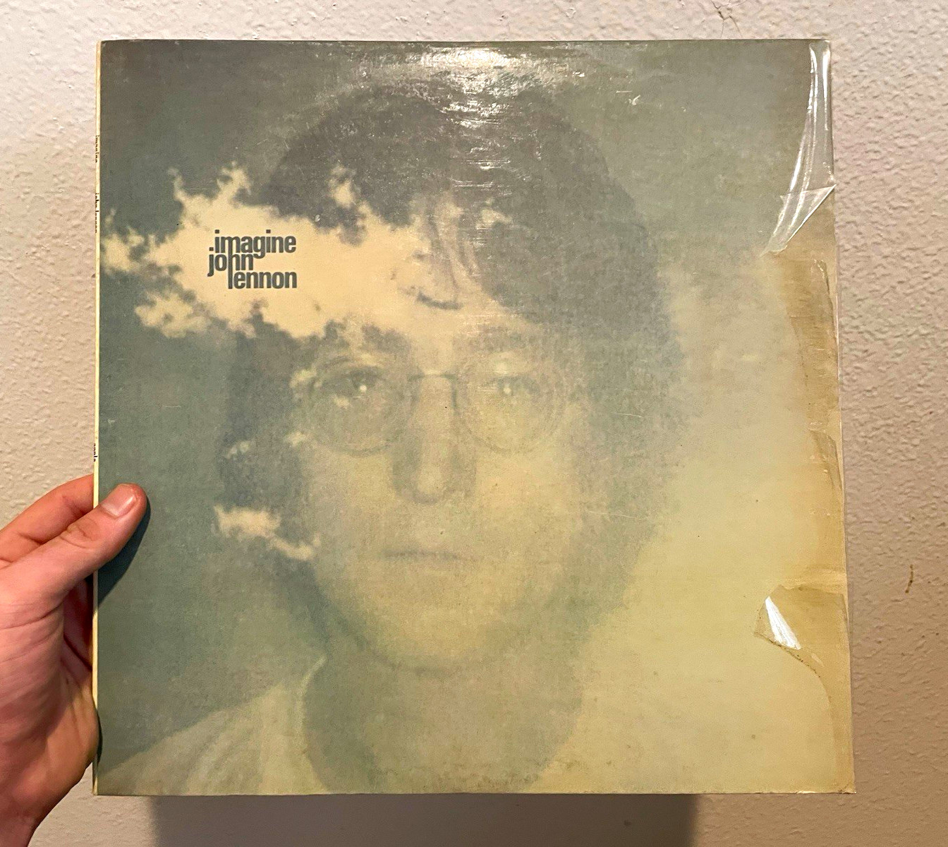 John Lennon Imagine 1971 US Apple SW 3379 Bell Sound LA Press VG+ Play Tested