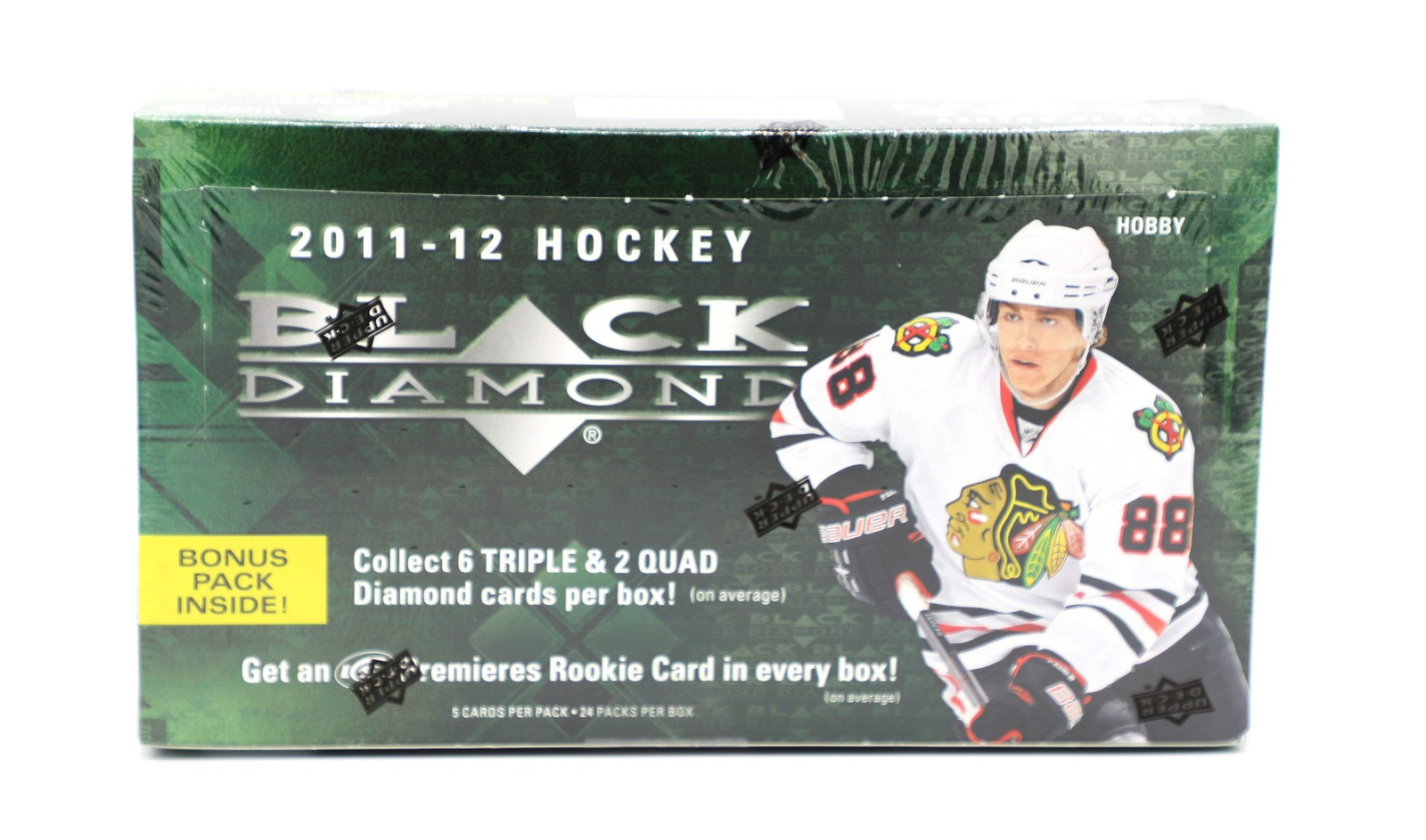 2011/12 Upper Deck Black Diamond Hockey Hobby Box | 24 Packs | Factory Sealed