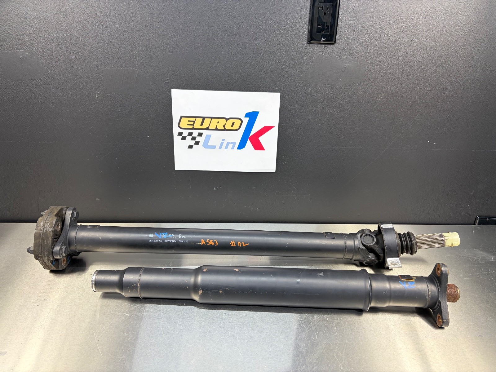 17-23 BMW G30 540i RWD AT Rear Driveshaft Axle Drive Shaft L=1627MM OEM
