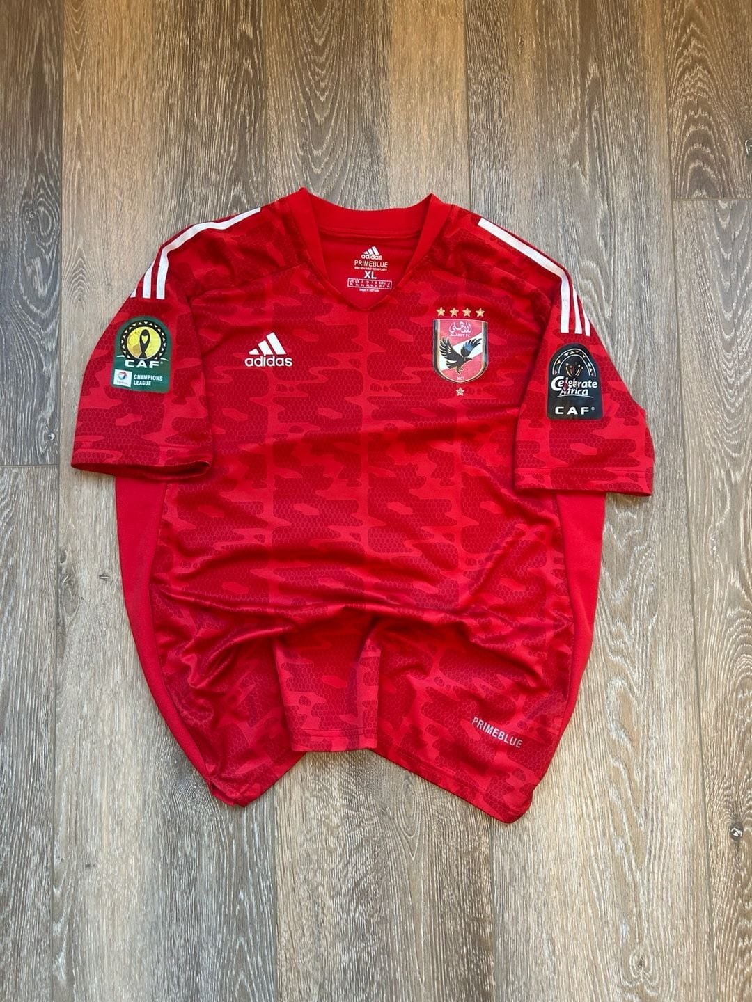 Adidas Al Ahly SC Primeblue Home Soccer Jersey Size XL Adidas Al Ahly SC Primeblue Home Soccer Jersey Size XL