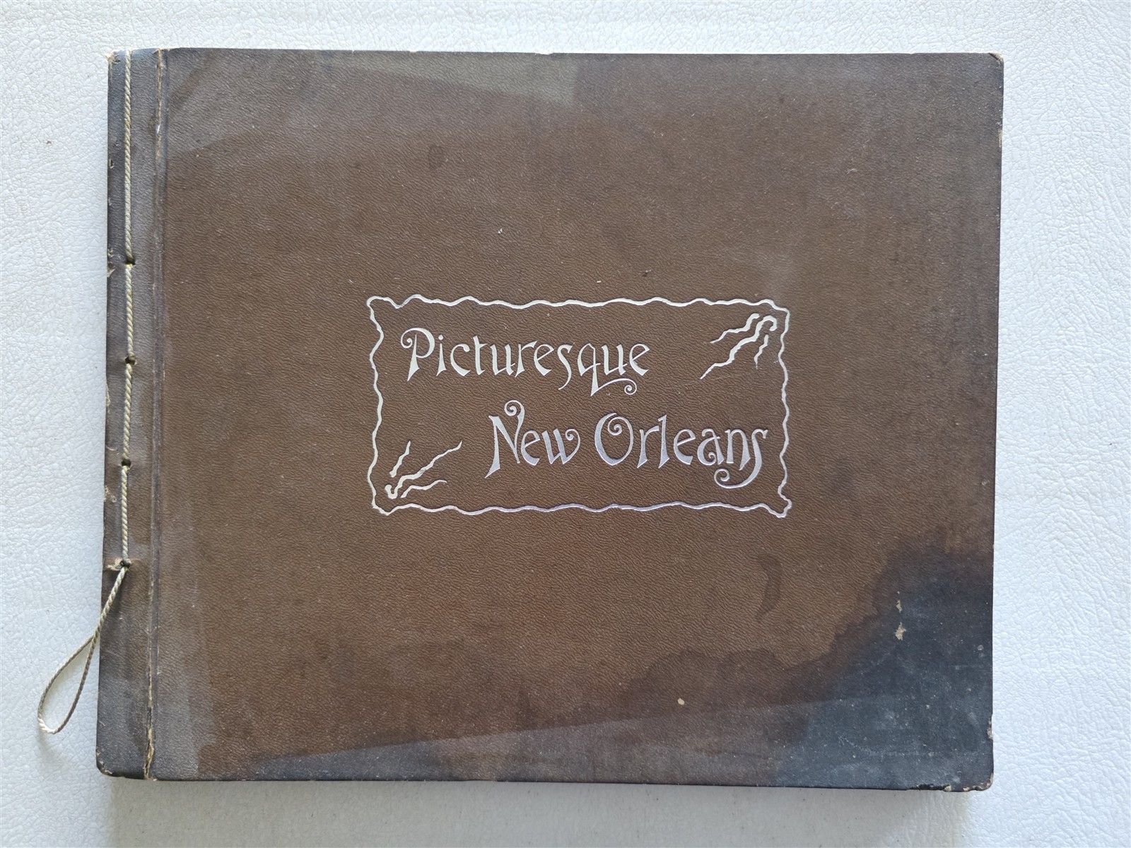 Picturesque New Orleans Antique Book Portfolio of Photos 1897, 30 Photogravures