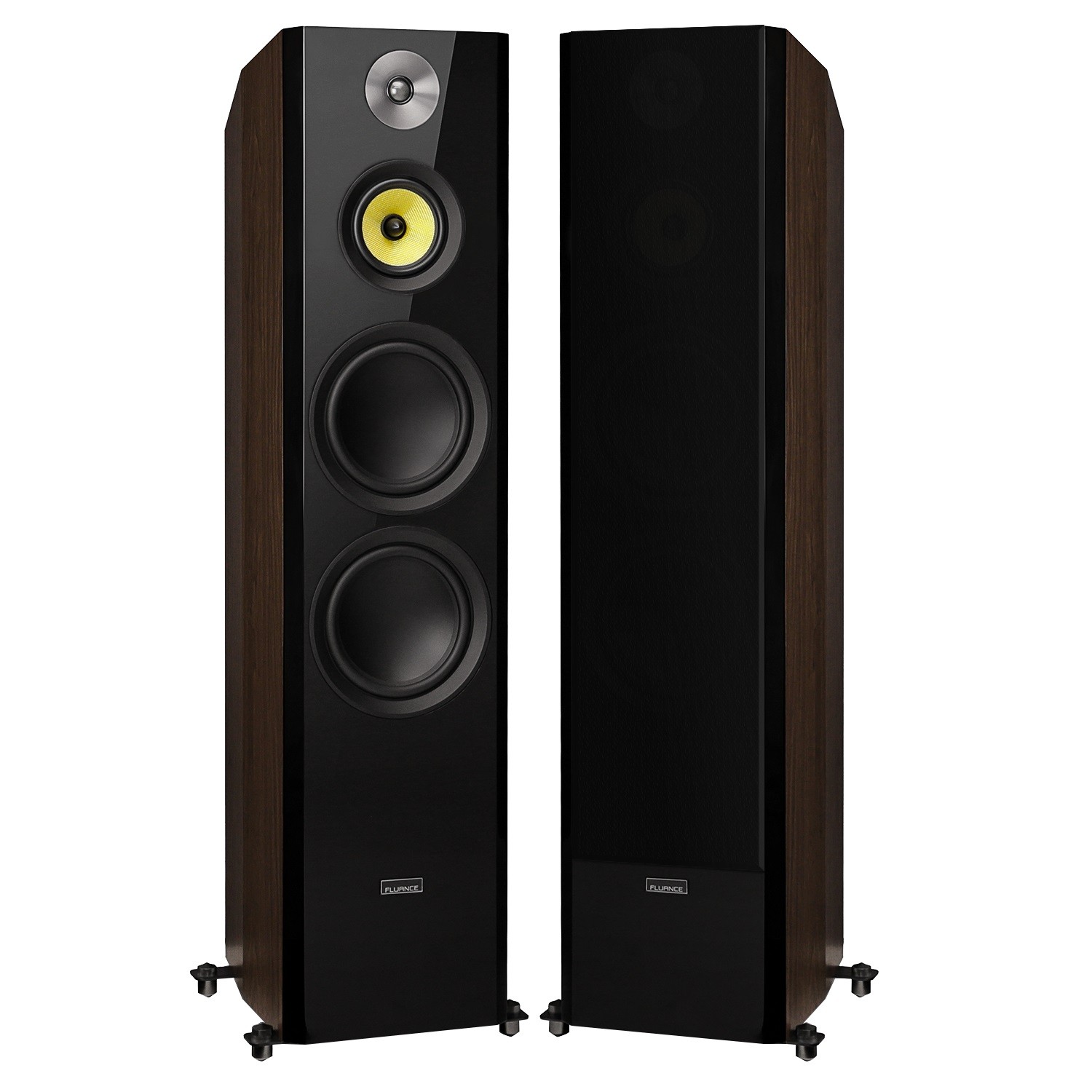 Fluance Signature HiFi 3-way Floorstanding Speakers - Dual 8\