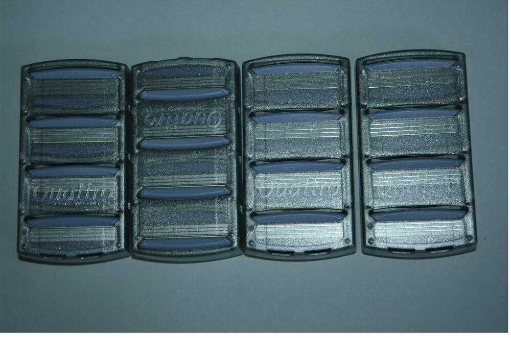 16 Schick Quattro Women Razor Blades Shaver Refill Cartirdges Germany 4 8 Quatro