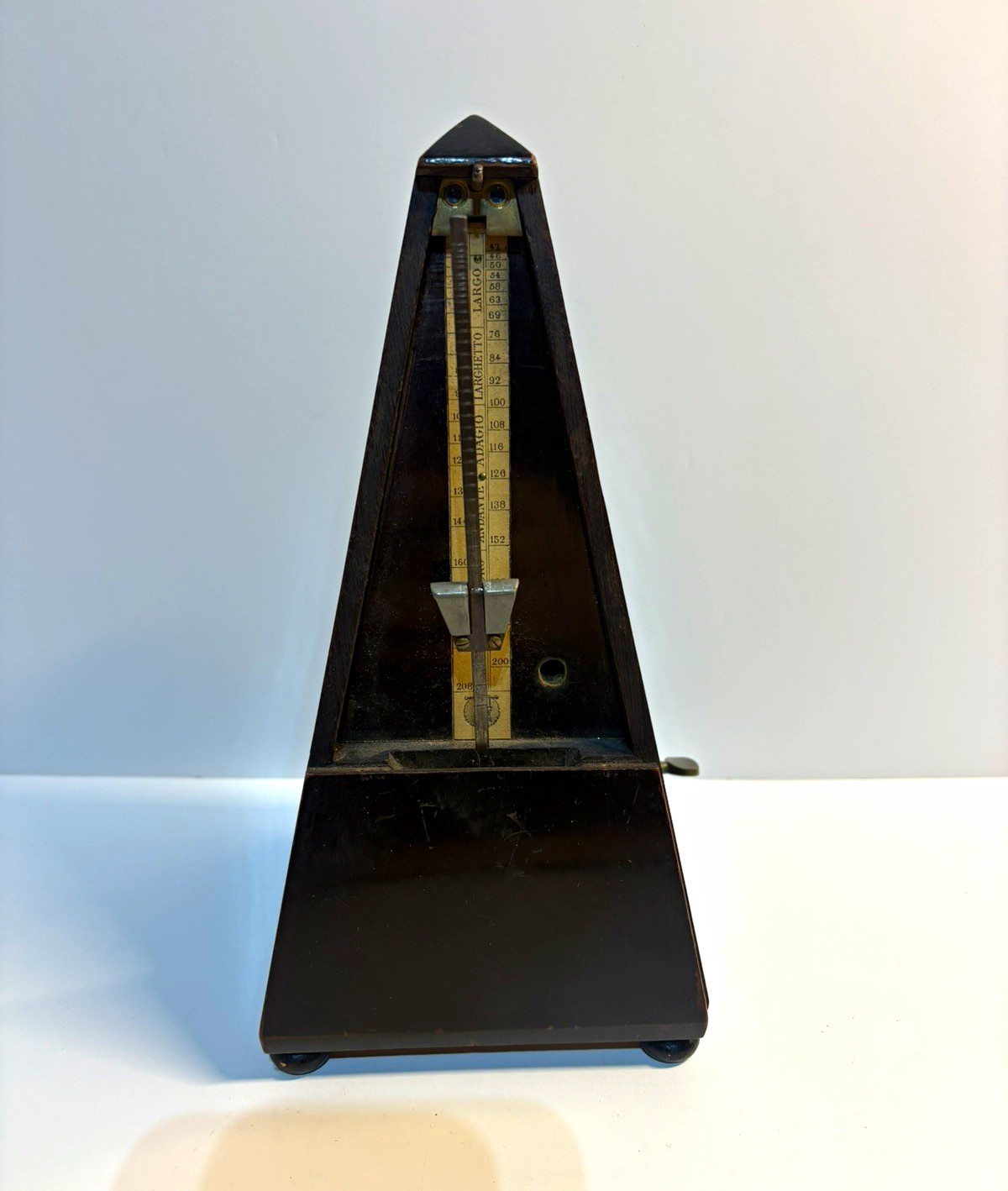 1800’s Antique French Paquet Metronome De Maeizel WORKS No Faceplate cover