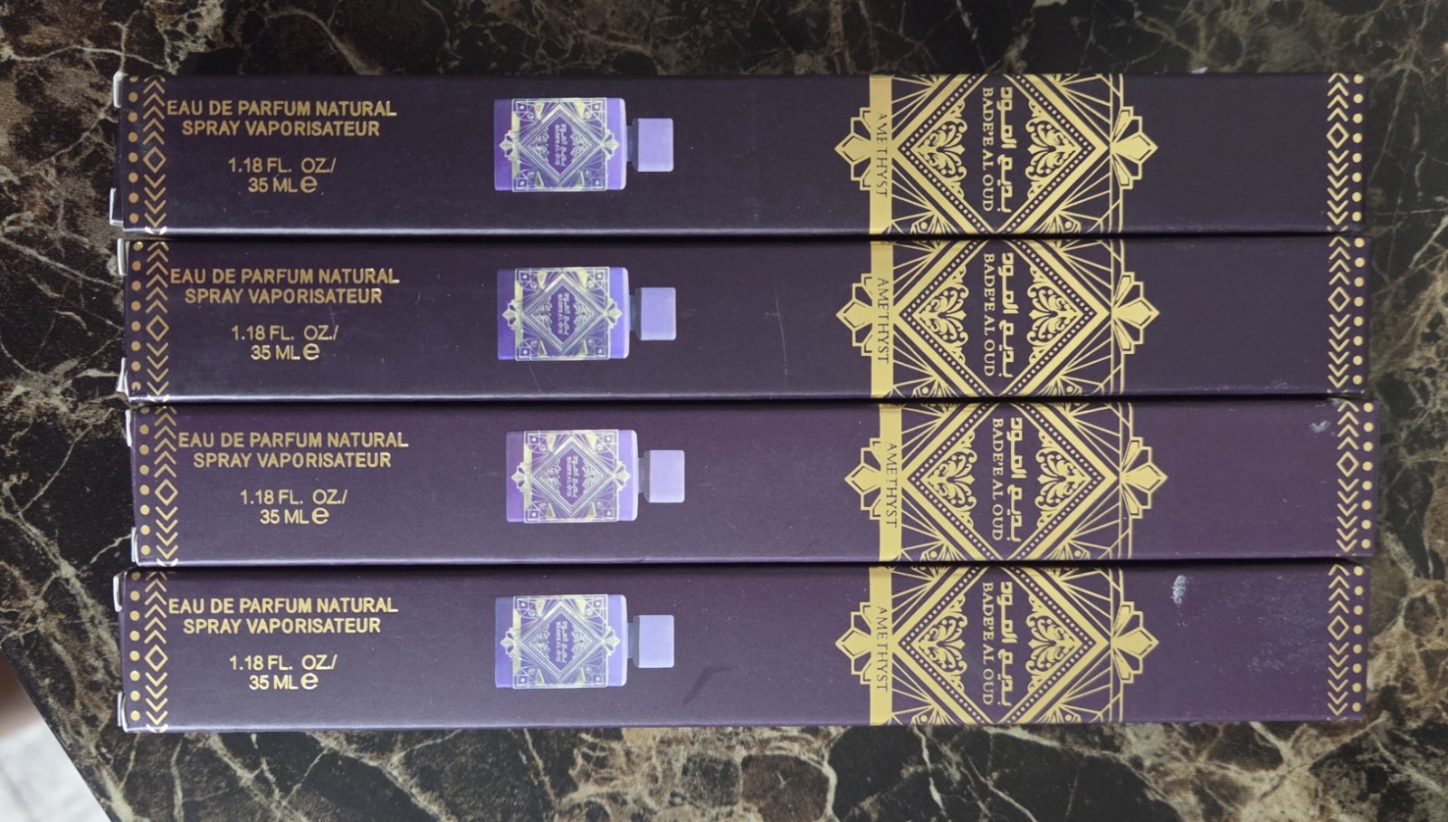 Lattafa Bade’e Al Oud Amethyst Eau de Parfum 35ml Travel Spray