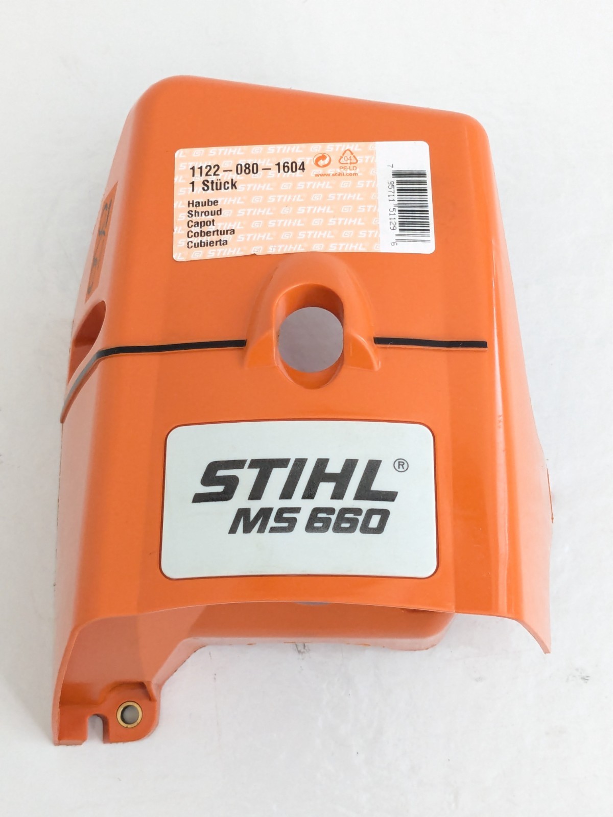 GENUINE STIHL ✅ TOP SHROUD COVER 1122 080 1604 MS660 MS660R MAGNUM MS650 066