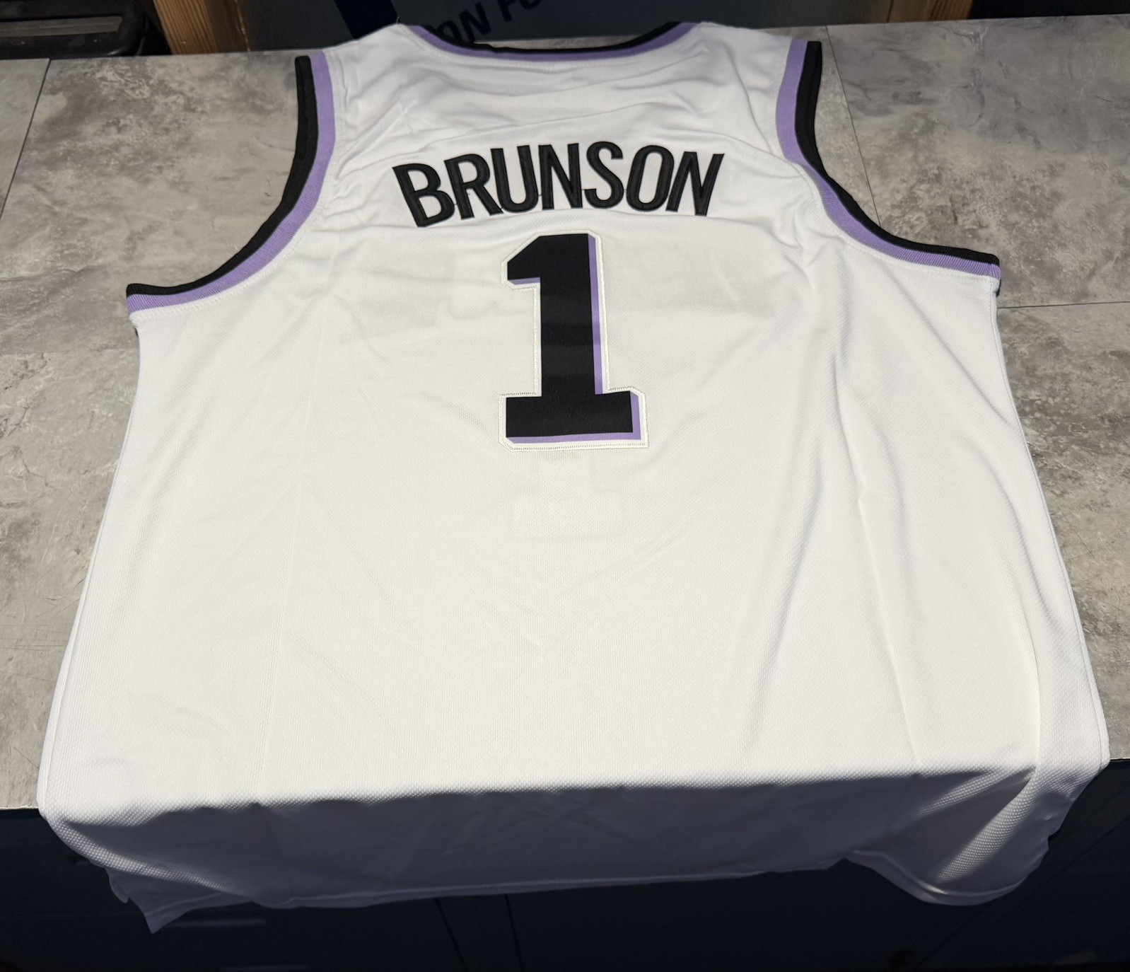 NWOT Villanova Wildcats NCAA Jalen Brunson #1 Large Jersey. Knicks. Mavs. NWOT Villanova Wildcats NCAA Jalen Brunson #1 Large Jersey. Knicks. Mavs.