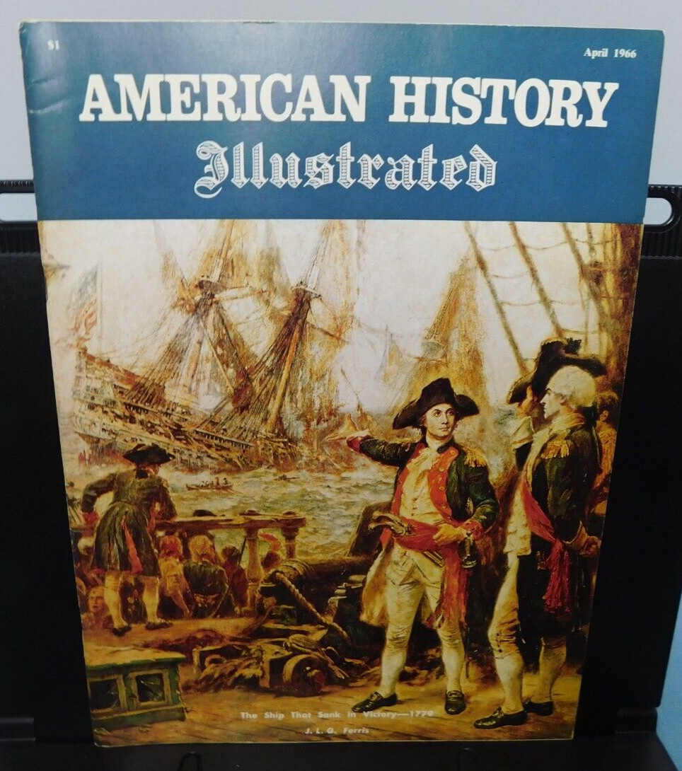 American History Illustrated magazine ~ 1st issue -- April 1966 vol 1, no 1 HTF