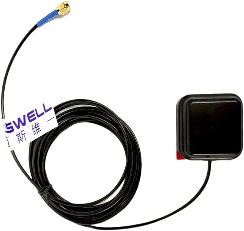 Maswell® Router GPS Antenna SMA-Male GNSS Galileo GLONASS BeiDou Adhesive Magnet