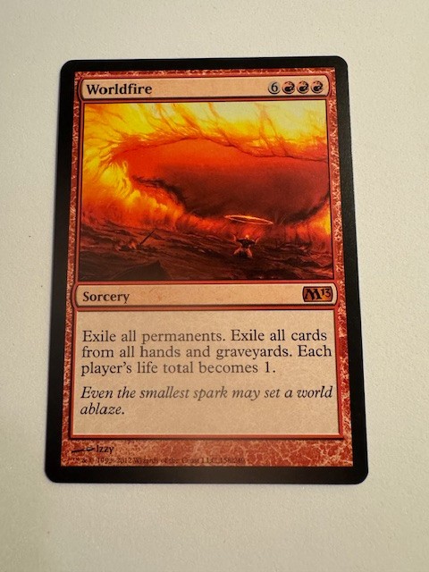 Worldfire - MTG Core Set 2013 (M13) Regular NM - 