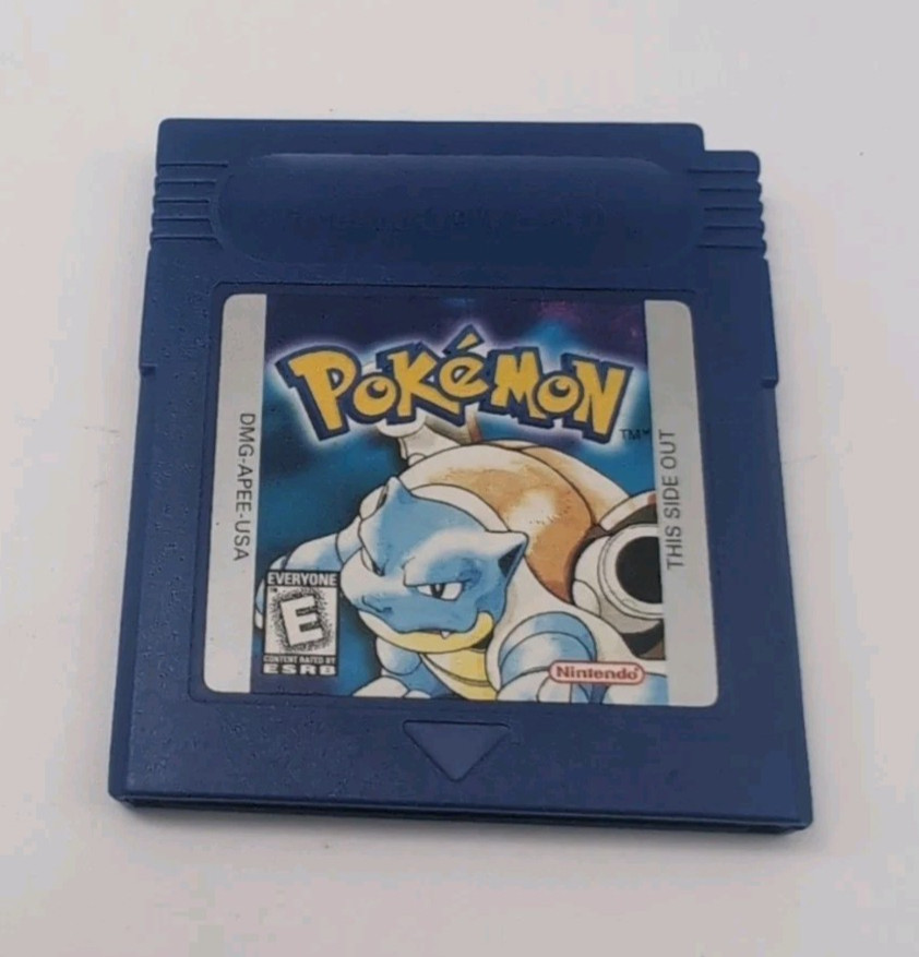 Pokemon Blue Version - New Battery Authentic Tested Nintendo Gameboy