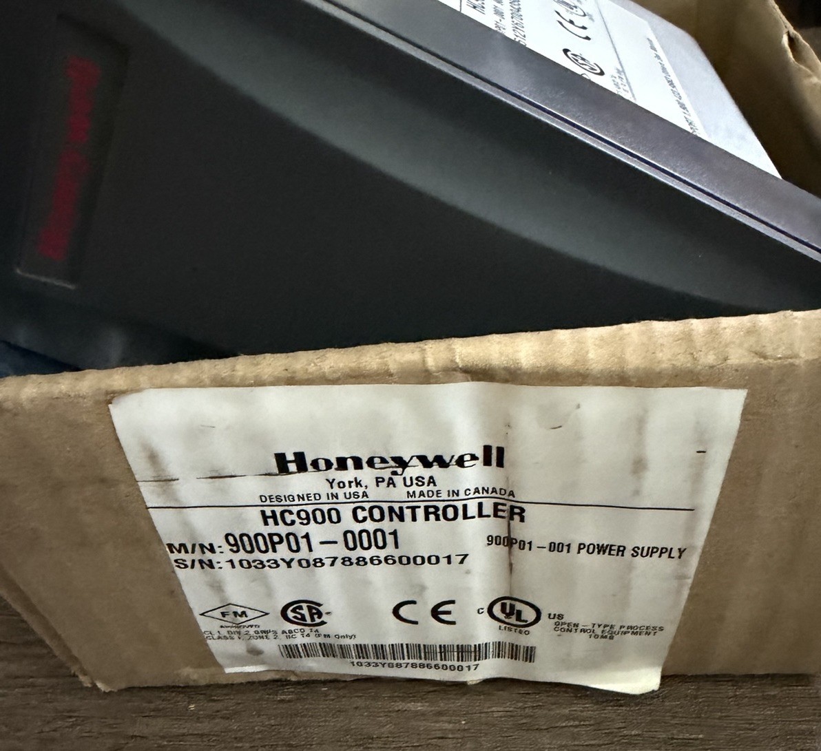 Honeywell 900P01-0001 HC900 Power Supply 51450991-001 New In Open Box Honeywell 900P01-0001 HC900 Power Supply 51450991-001 New In Open Box