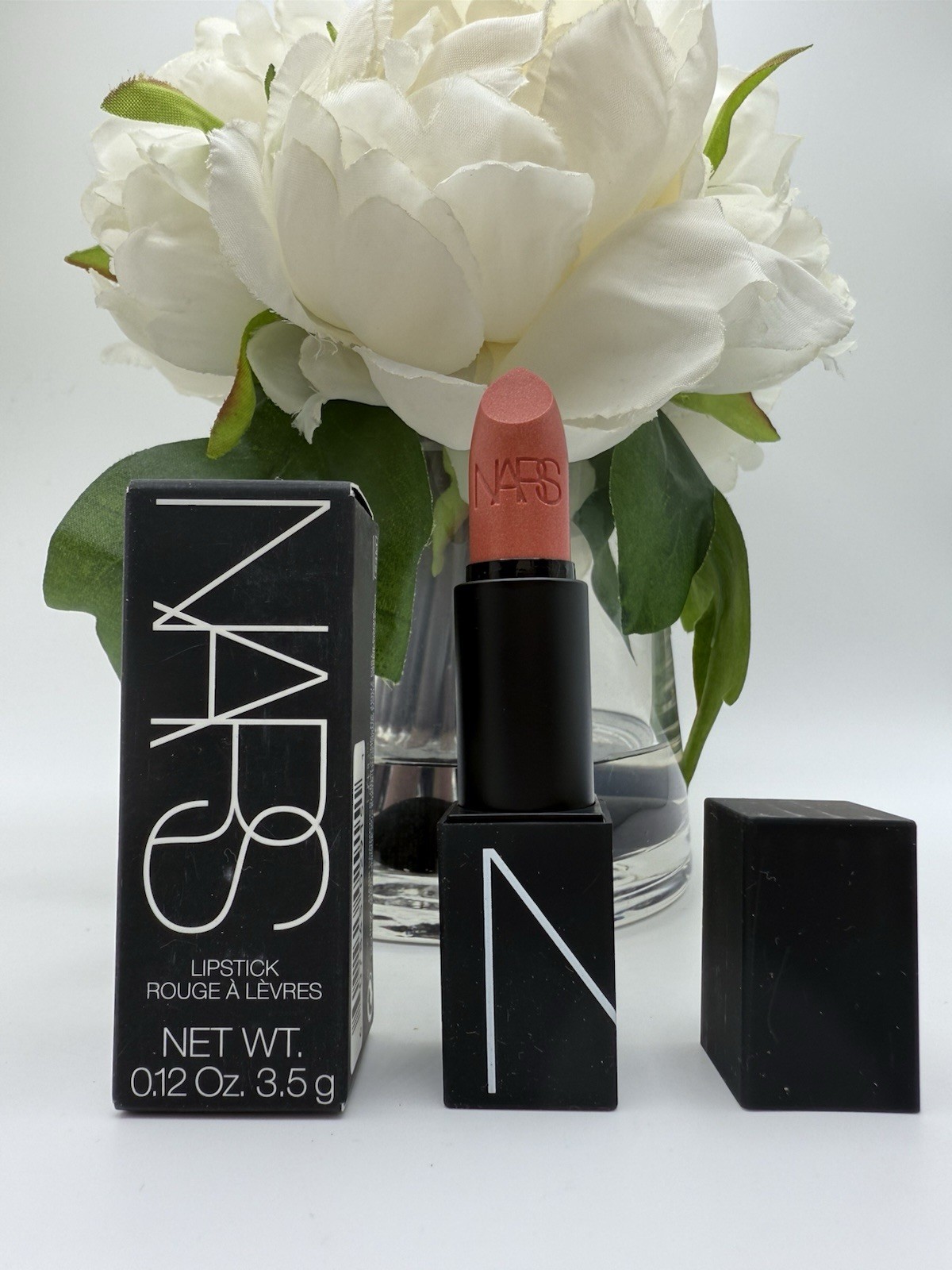 Nars Satin Lipstick ORGASM 2915 - Full Size 0.12 Oz. / 3.5 g Nars Satin Lipstick ORGASM 2915 - Full Size 0.12 Oz. / 3.5 g