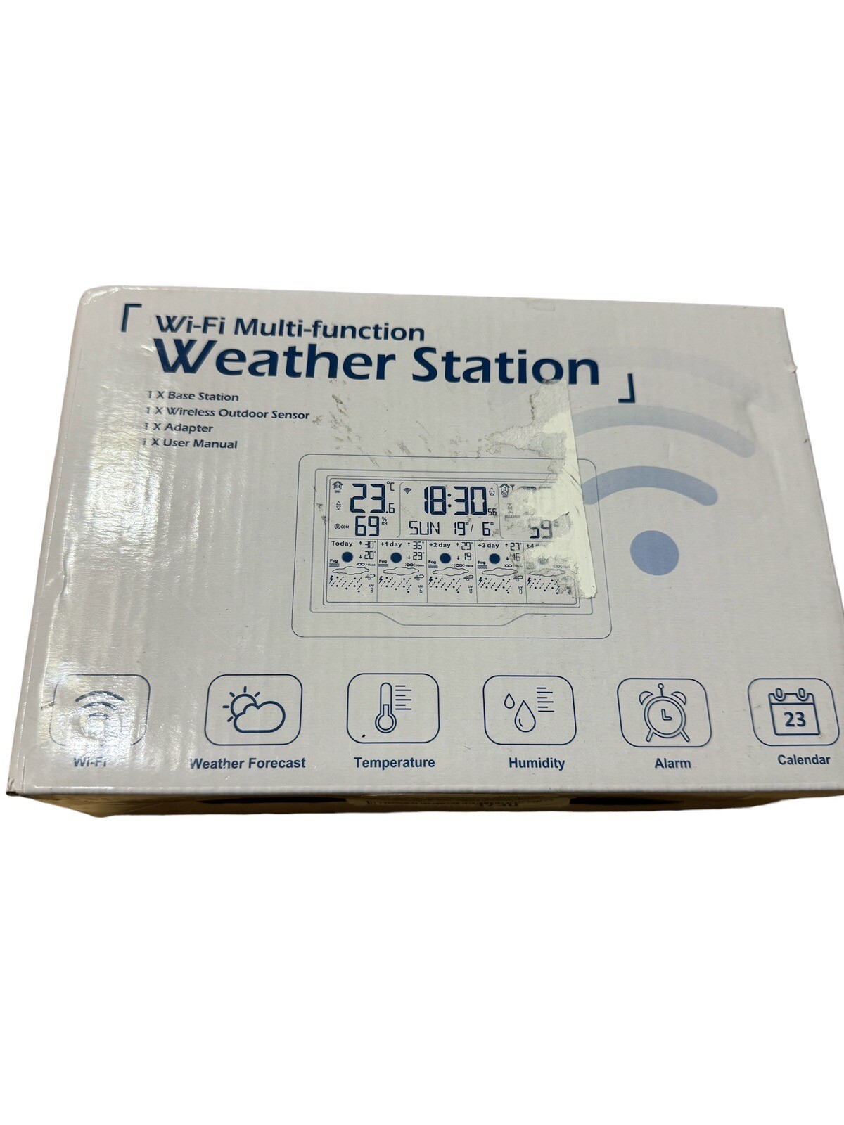 Heyaxa Wi-Fi Multi-Function Weather Station, Open Box