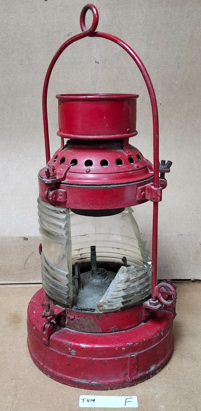 VINTAGE DRESSEL MOHAWK LAMP CANAL LANTERN  T479 F