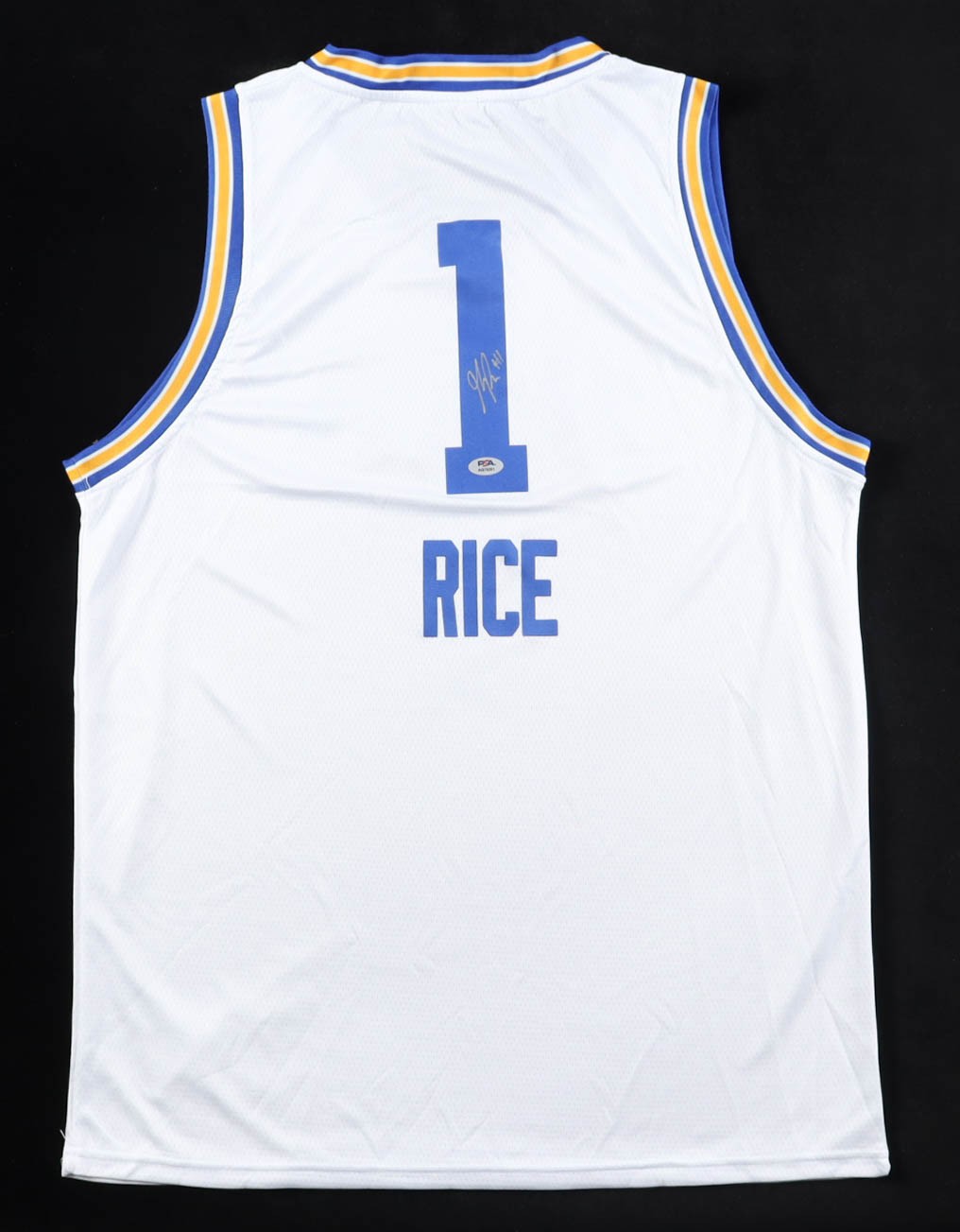 Kiki Rice Signed UCLA Bruins Womens Basketball Jersey PSA coa Autographed Wnba