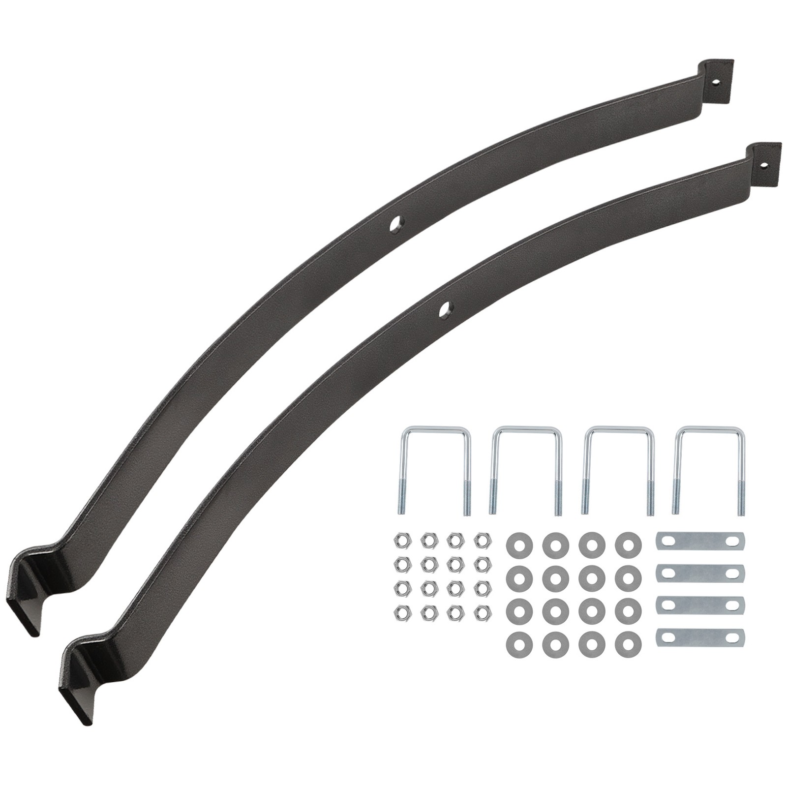 2000LBS Leaf Spring Helper For Pickup Trucks SUVs Heavy Duty Suspension Support