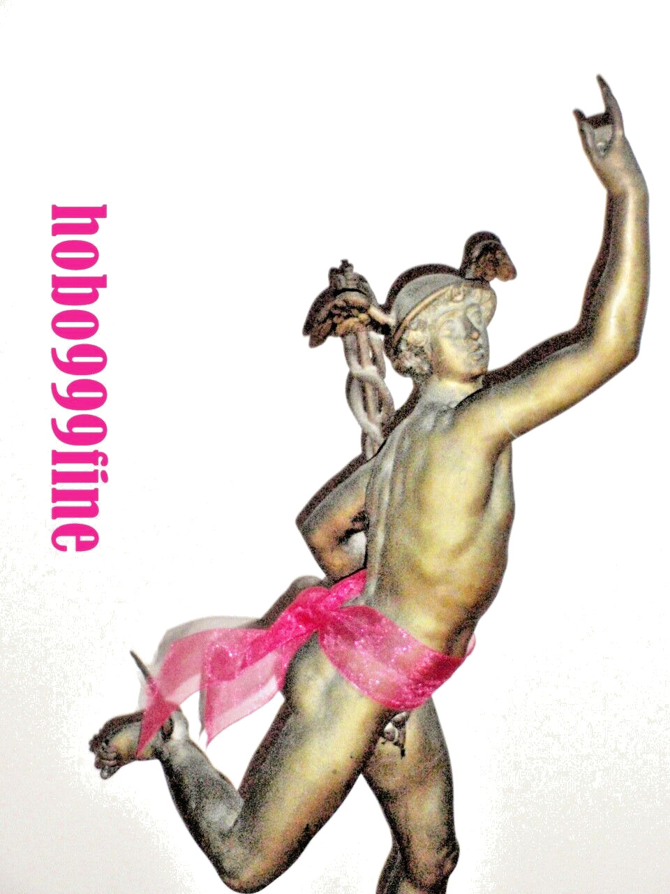 Antique Bronze MERCURY   Sculpture  33\