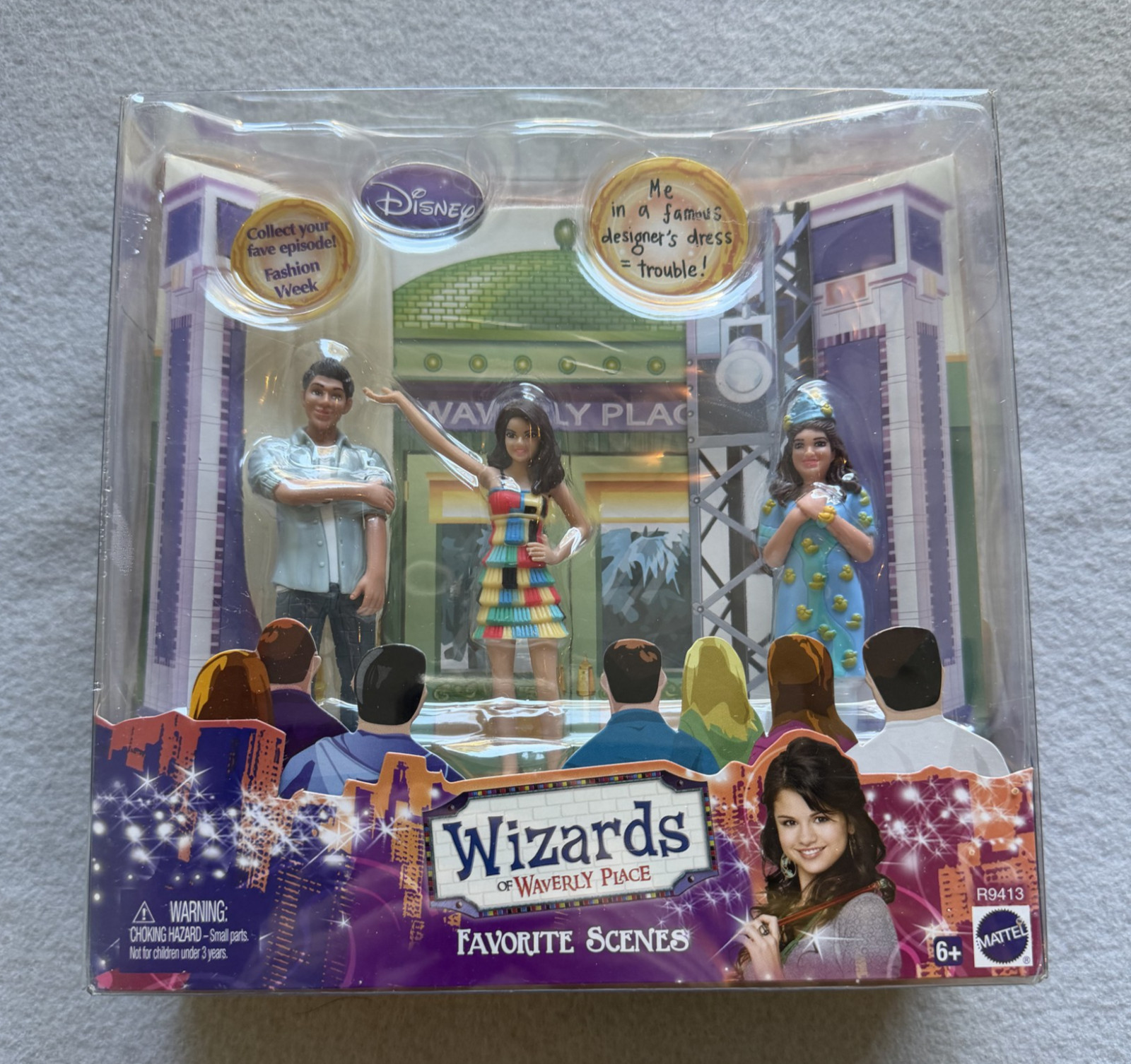 Disney Wizards of Waverly Place Favorite Scenes Mattel R9413 NEW IN BOX