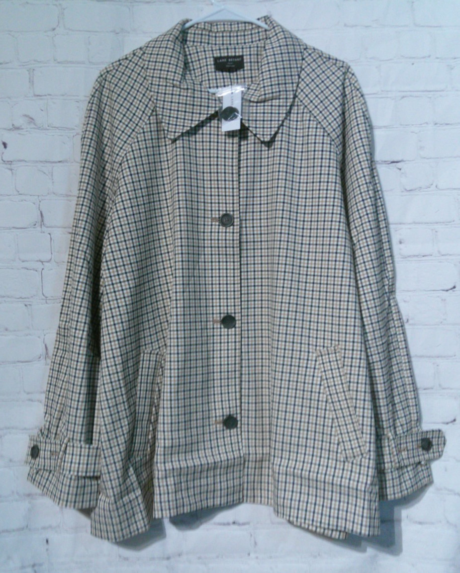 Women\'s Multi Color Lane Bryant Lightweight Jacket size 22/24