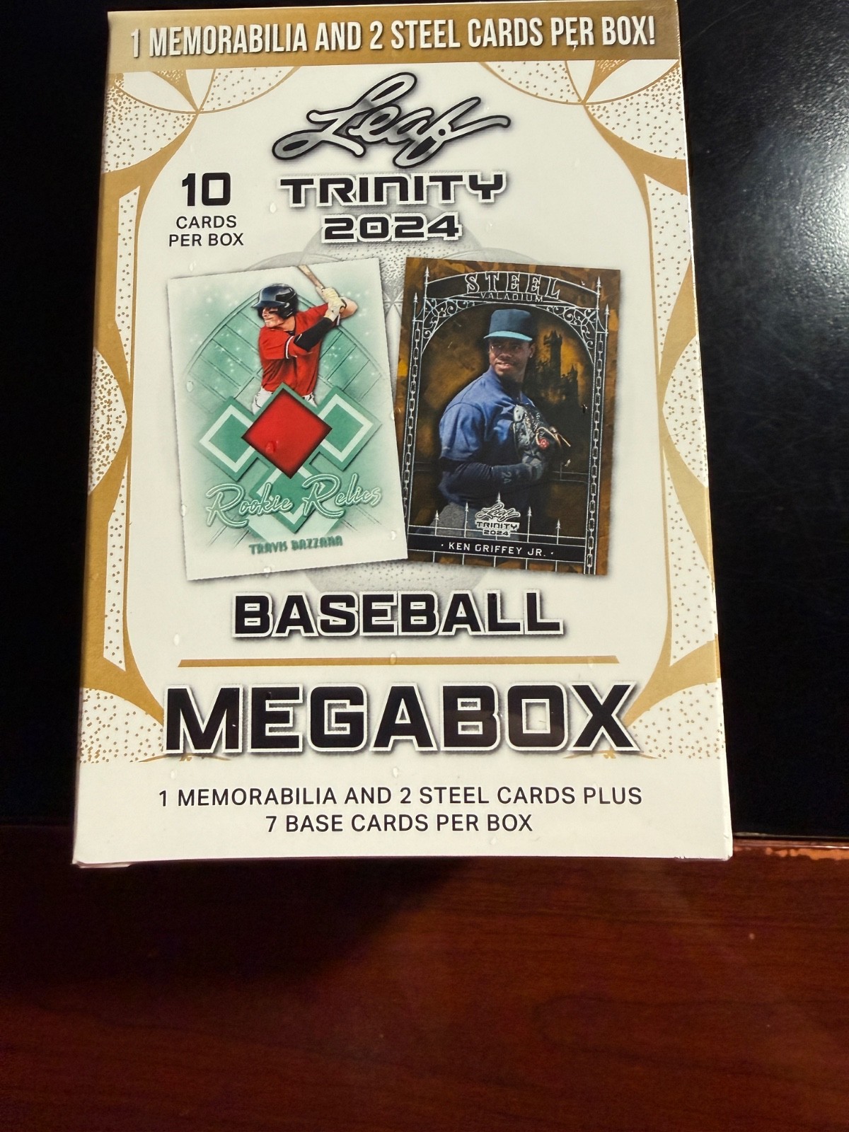 2024 Leaf Trinity Baseball MEGA Box 1 Memorabilia 2 Steel Cards Factory Sealed 2024 Leaf Trinity Baseball MEGA Box 1 Memorabilia 2 Steel Cards Factory Sealed