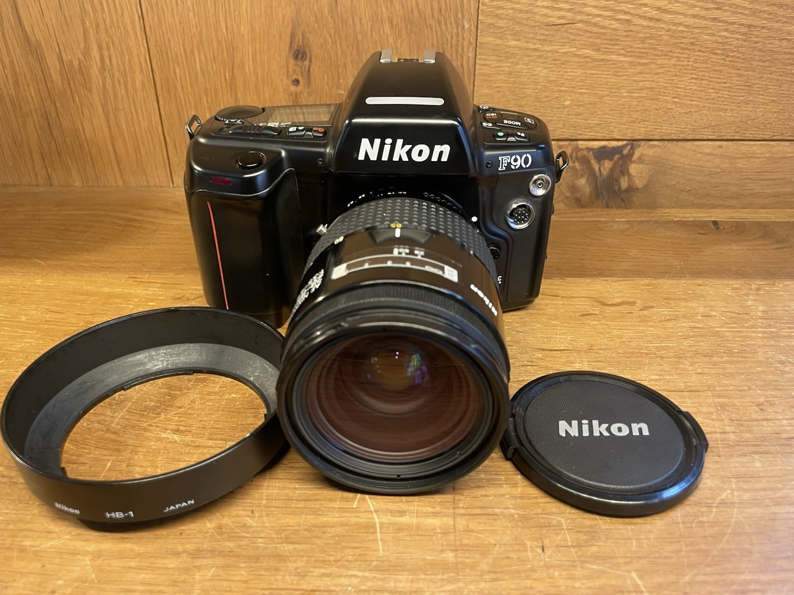 *Exc+5* Nikon F90 Film camera AF Zoom Nikkor 28-85mm F/3.5-4.5 Lens w/ Hood /JPN