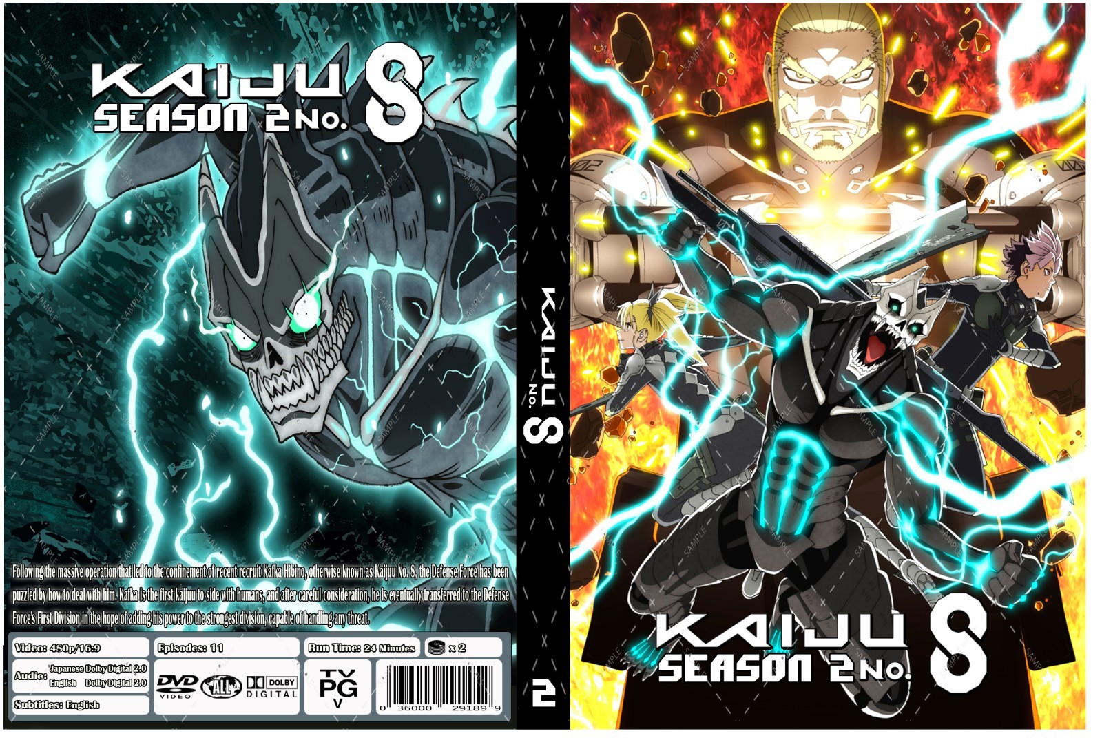 Kaiju No. 8 Anime Series Season 2 Episodes 1-11 Dual Audio English/Japanese