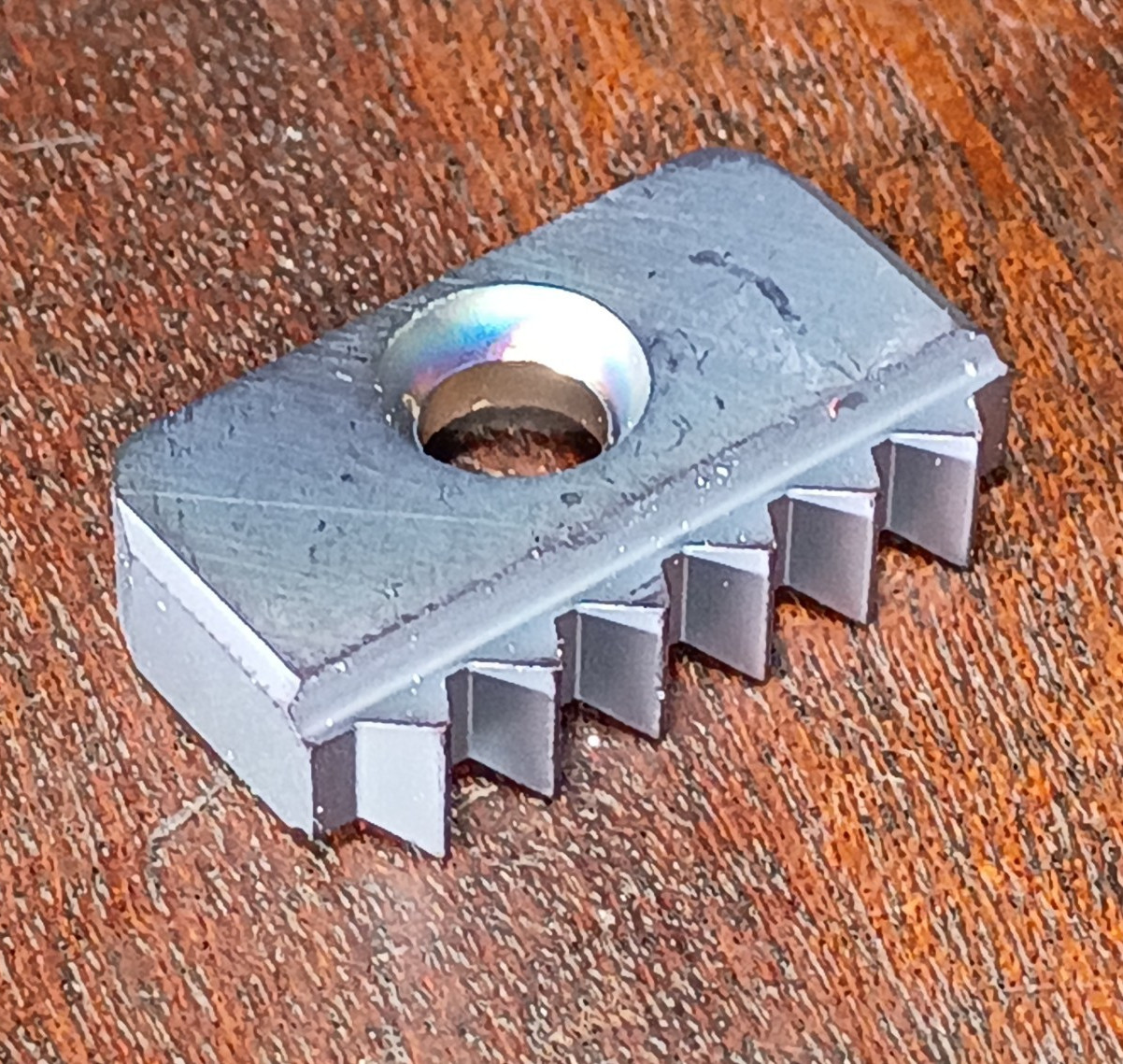 (3) Carmex Carbide Precision Thread Mill Buttress Insert MPN 21 I8 UN MT7