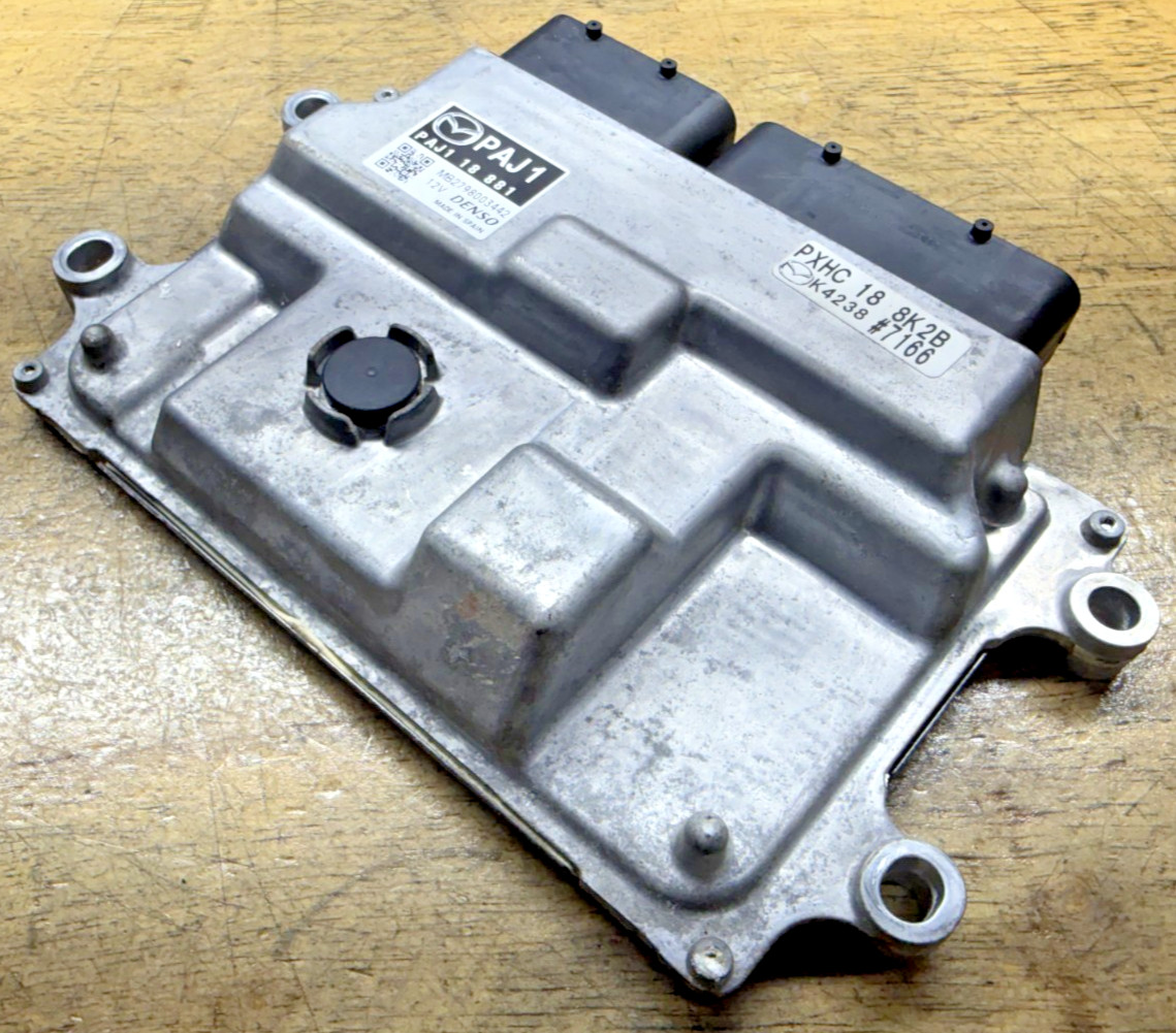 2019-24 Mazda 3 ECM CX-30 PCM Engine Computer Control Module ECU PAJ118881 OEM