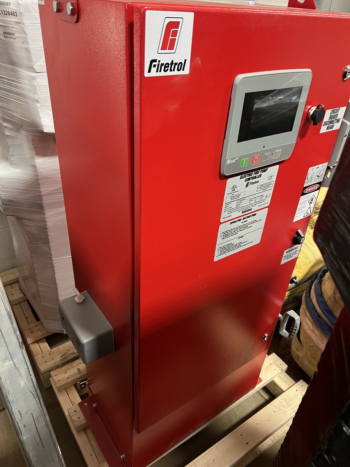 Firetrol Fire Pump Controller FTA1000. 220-240 Volt, 75 HP.