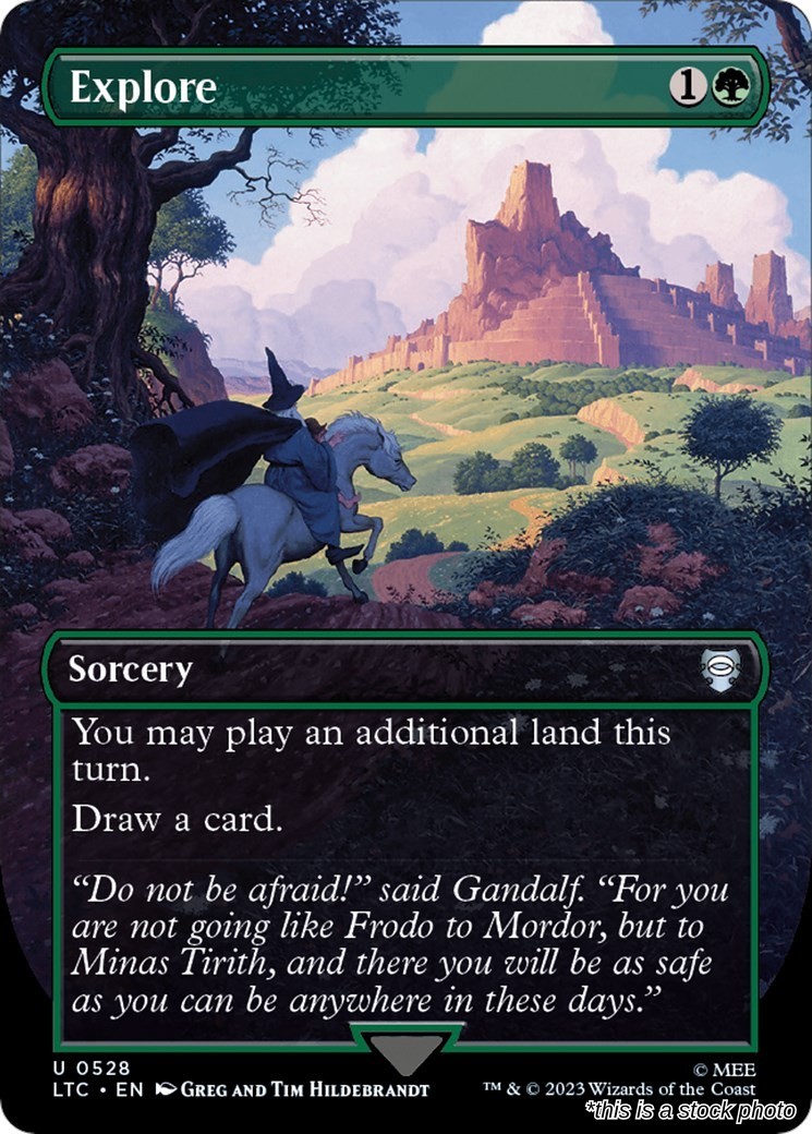 MTG: Explore (Borderless) [LTC - 528]