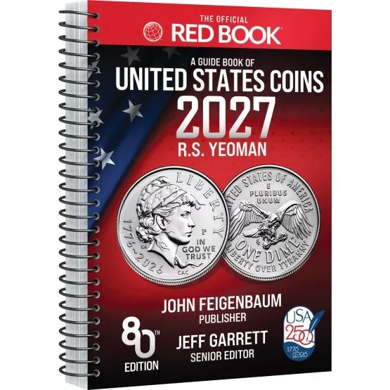 2027 Red Book Spiral Edition, United States Coin Guide, IN STOCK & SHIPPING NOW