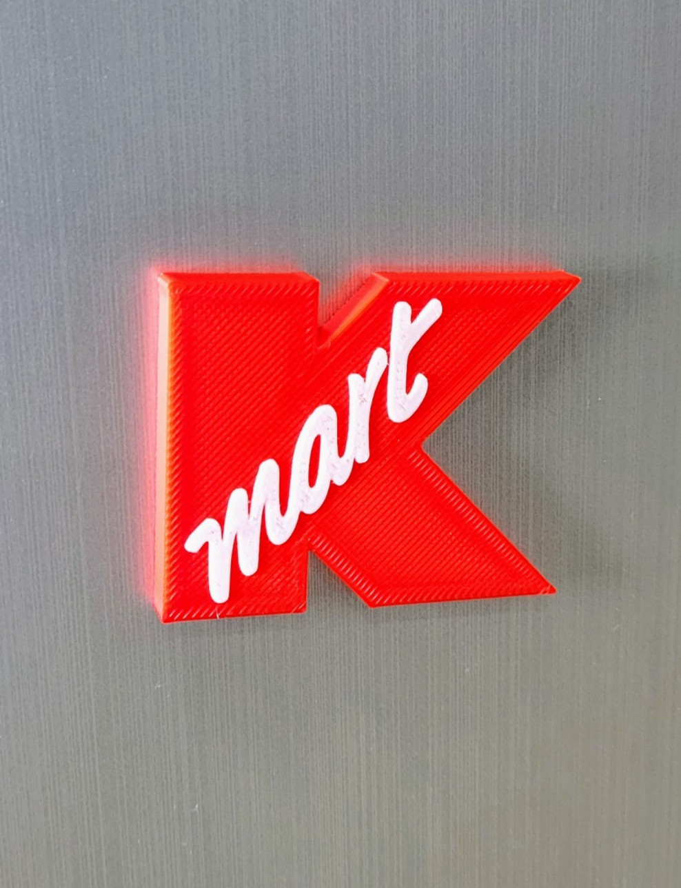 Retro K-Mart Logo Mini Fridge Magnet