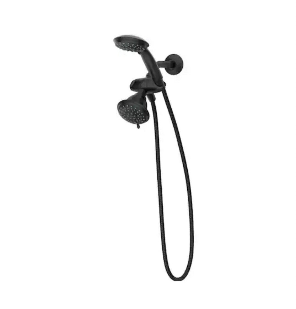 Moen 218C0BL Matte Black Attune 8-Spray Patterns 4\