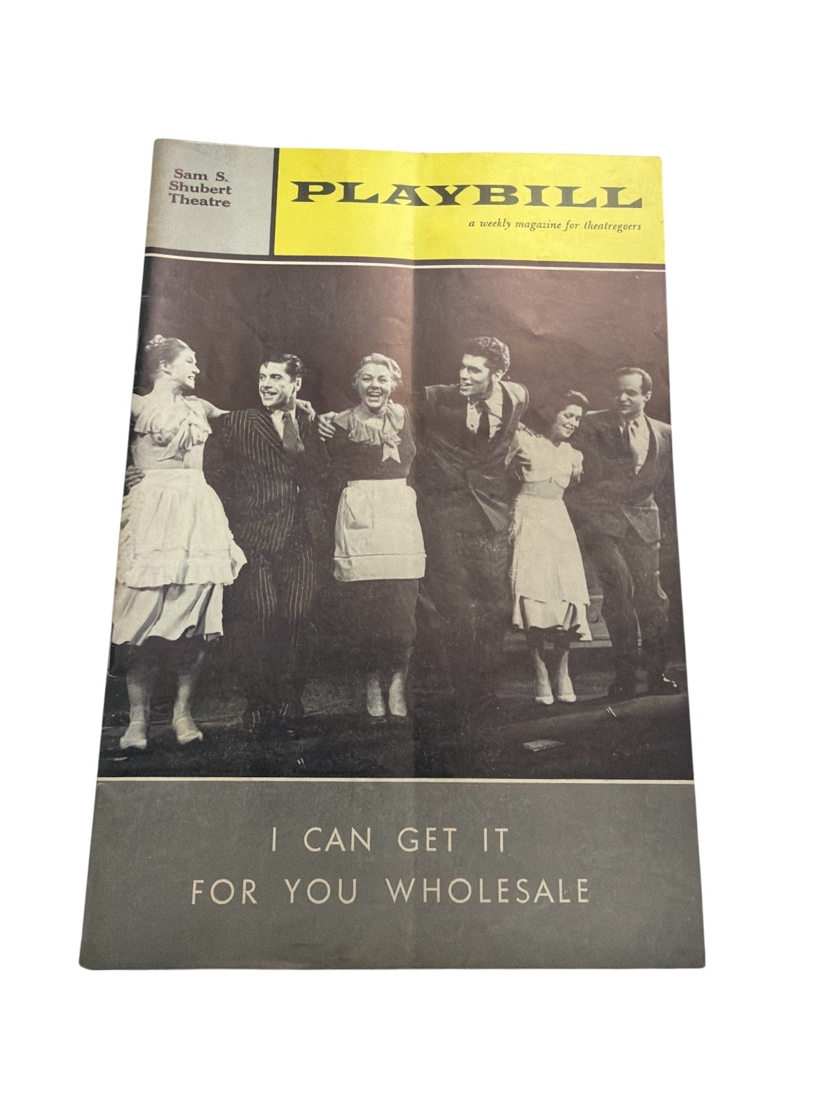 1962 I Can Get It For You Wholesale Playbill Barbra Streisand NYC