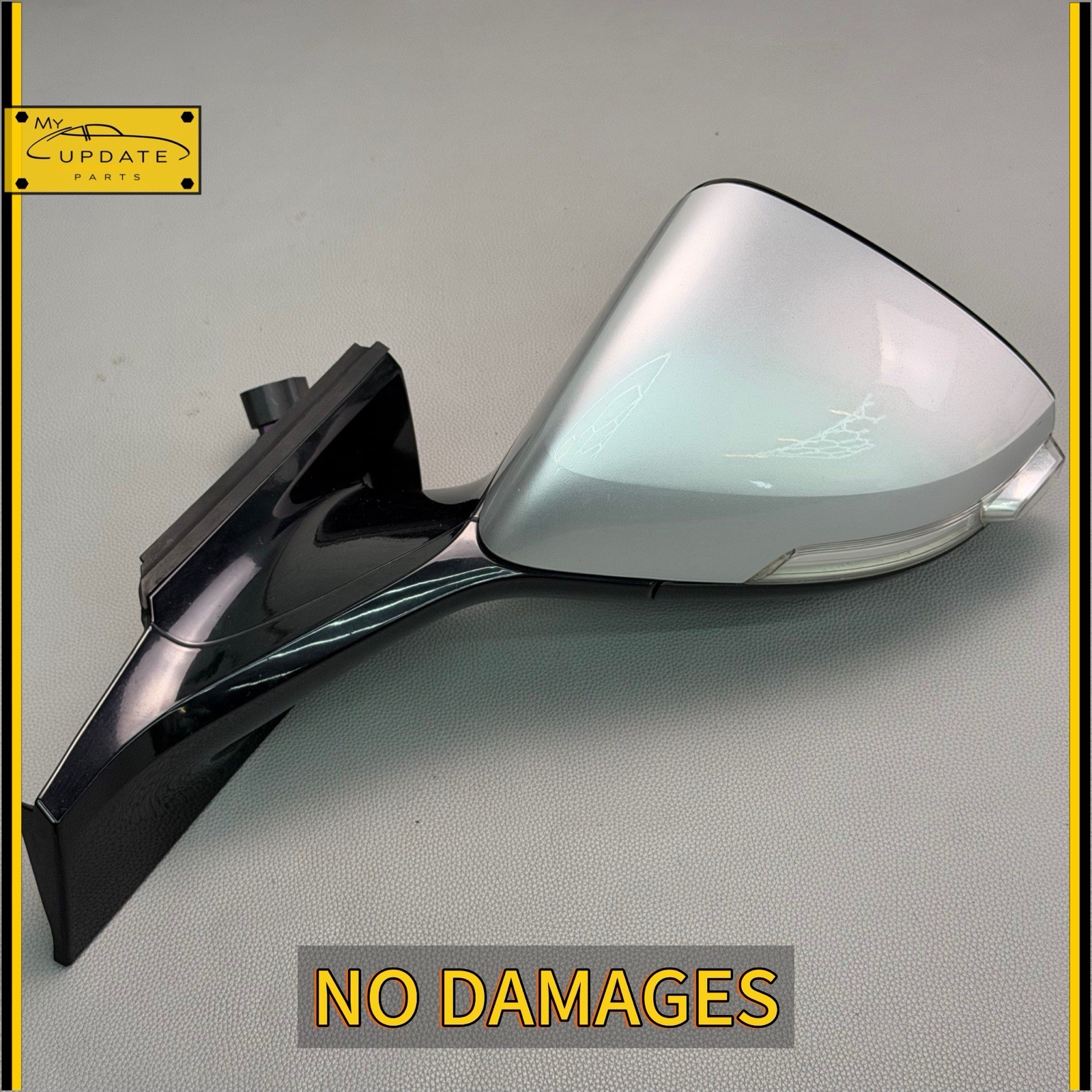 OEM 2011-2015 Chevrolet Volt Left Driver Side View Mirror Silver Ice OEM