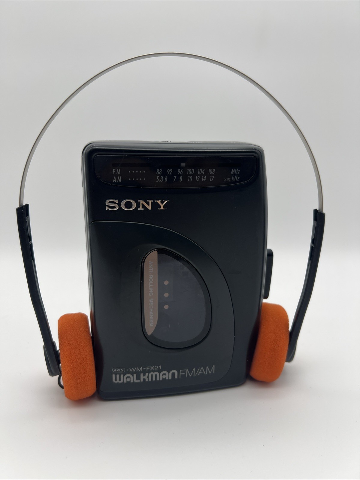 Sony Walkman WM-FX21 AM/FM Cassette Player - New Belt - Reconditioned