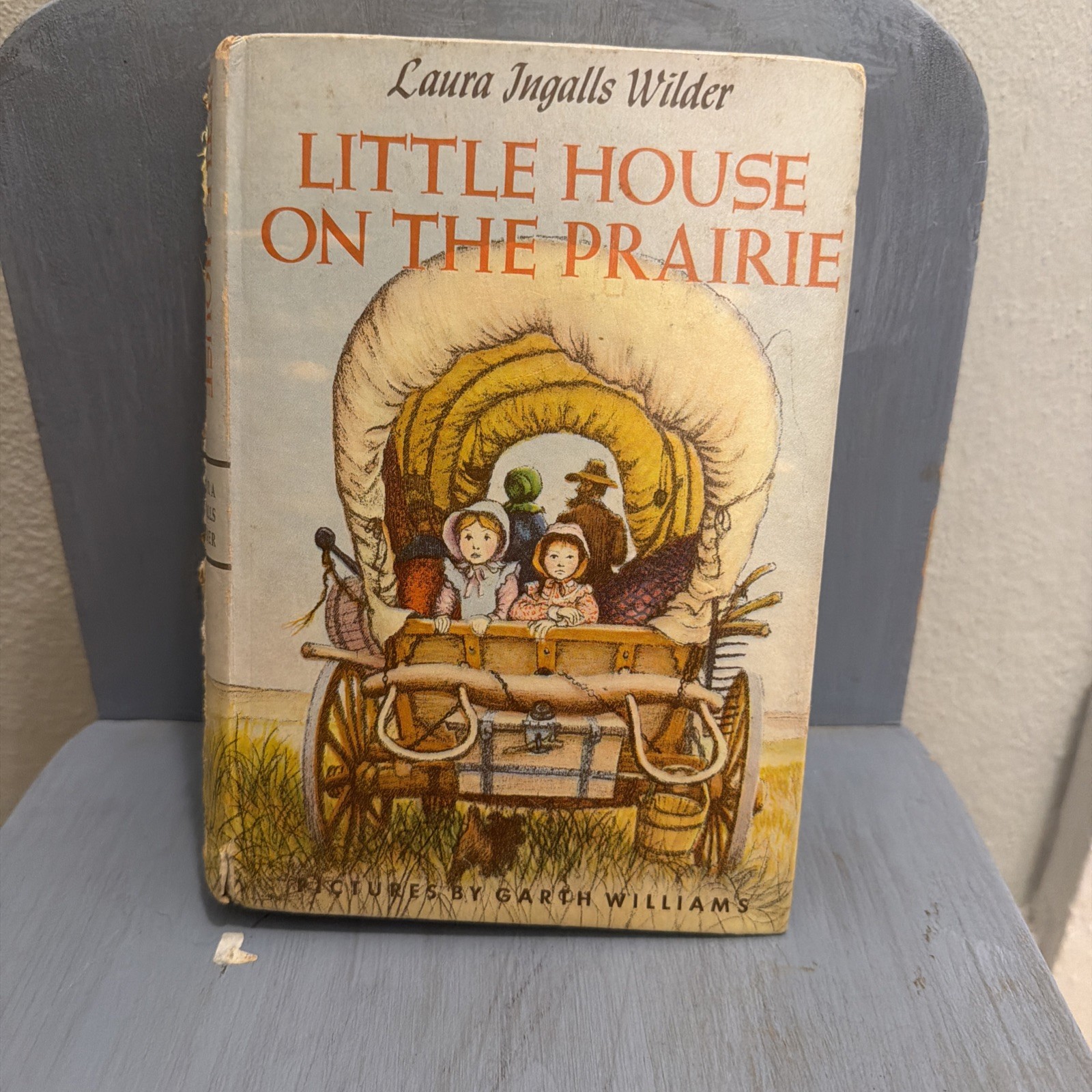 Little House On The Prairie Hardcover --Laura Ingalls Wilder Vintage Book
