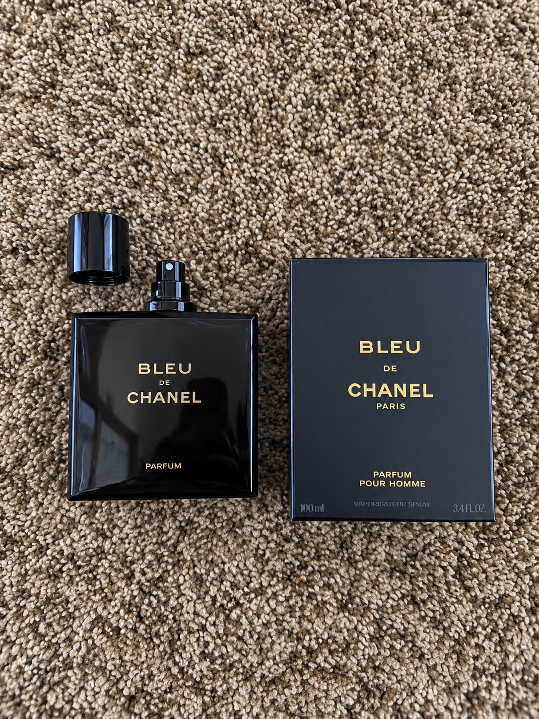 CHANEL Bleu De CHANEL Parfum for Men 3.4 Oz