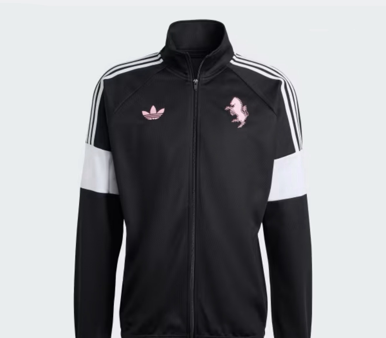 $110 Adidas Juventus Lfstlr Track Top Jacket Black Colorway Size Medium | KC7799
