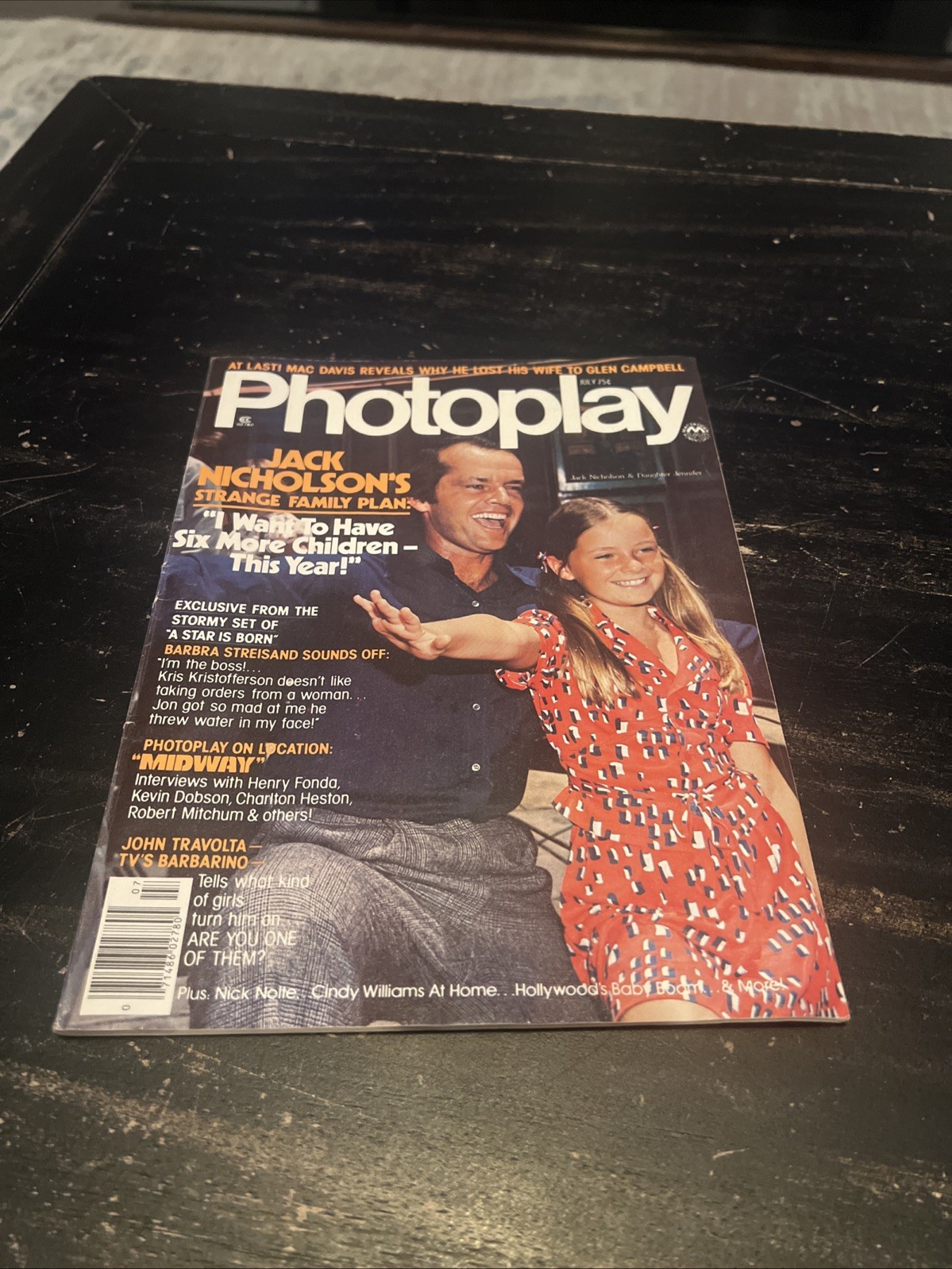 1976 JULY PHOTOPLAY MAGAZINE - JACK NICHOLSON FRONT COVER 1976 JULY PHOTOPLAY MAGAZINE - JACK NICHOLSON FRONT COVER