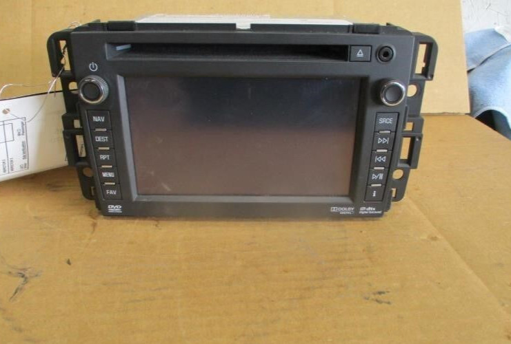 2012-2014 Chevy Silverado 1500 Radio Receiver AM-FM-CD-DVD-RDS-Nav Opt UYS OEM