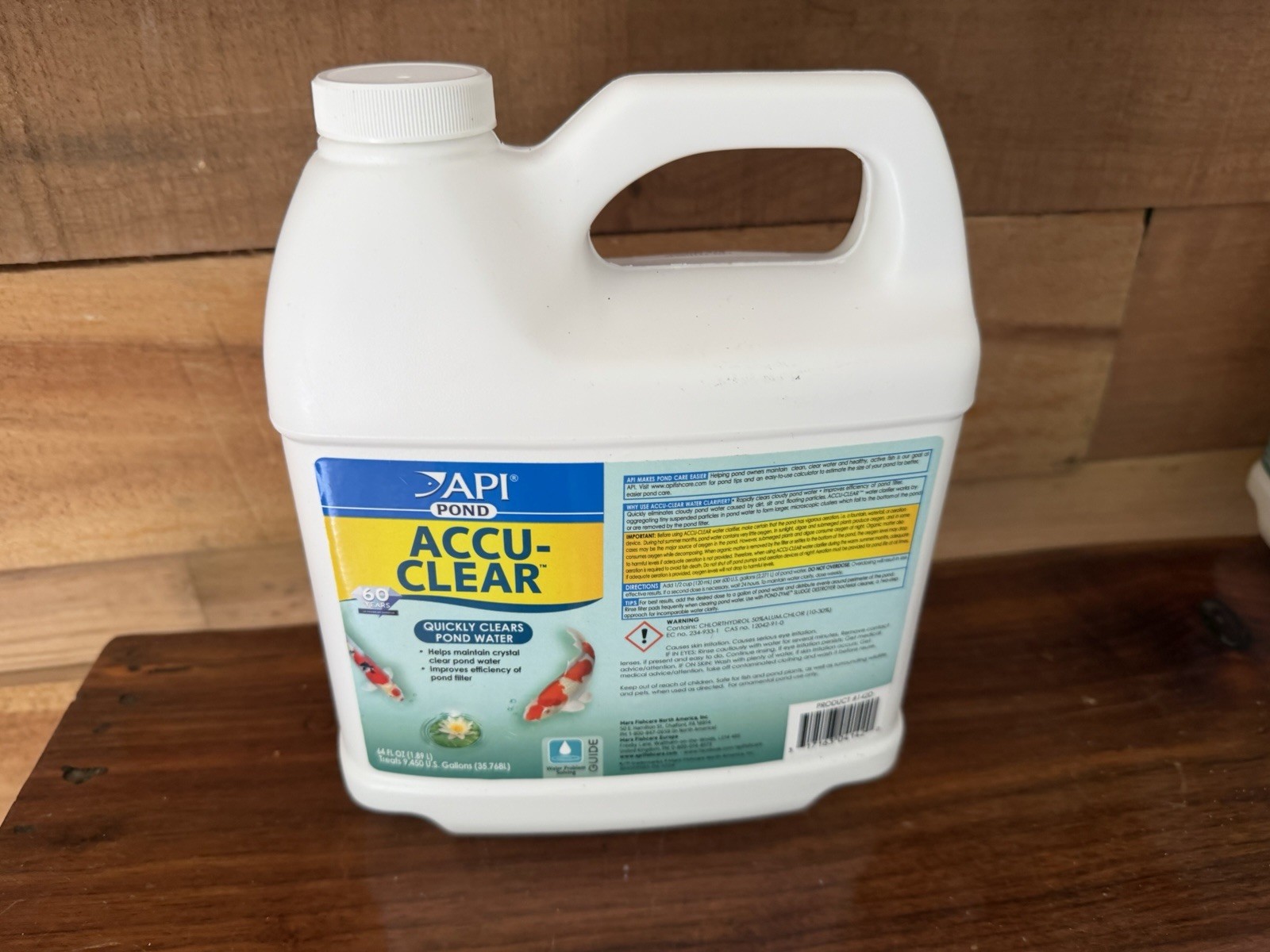API Pond Accu Clear Water Clarifier 64 oz Clears Cloudy Pond Water Fast API Pond Accu Clear Water Clarifier 64 oz Clears Cloudy Pond Water Fast