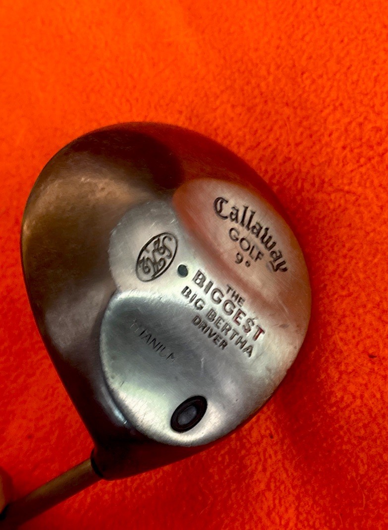 Callaway The Biggest Big Bertha 9° Titanium Driver ⛳️ Ultralite Firm Flex RH Callaway The Biggest Big Bertha 9° Titanium Driver ⛳️ Ultralite Firm Flex RH