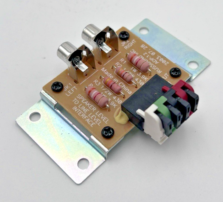 Russound ADP 1.2 Speaker Level to Line Level Audio Adapter Russound ADP 1.2 Speaker Level to Line Level Audio Adapter